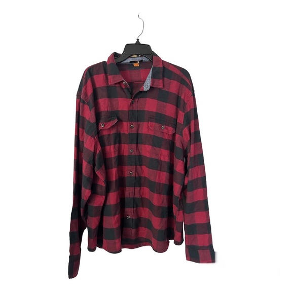 Men’s Burgundy Flannel Size XXL - Picture 1 of 5